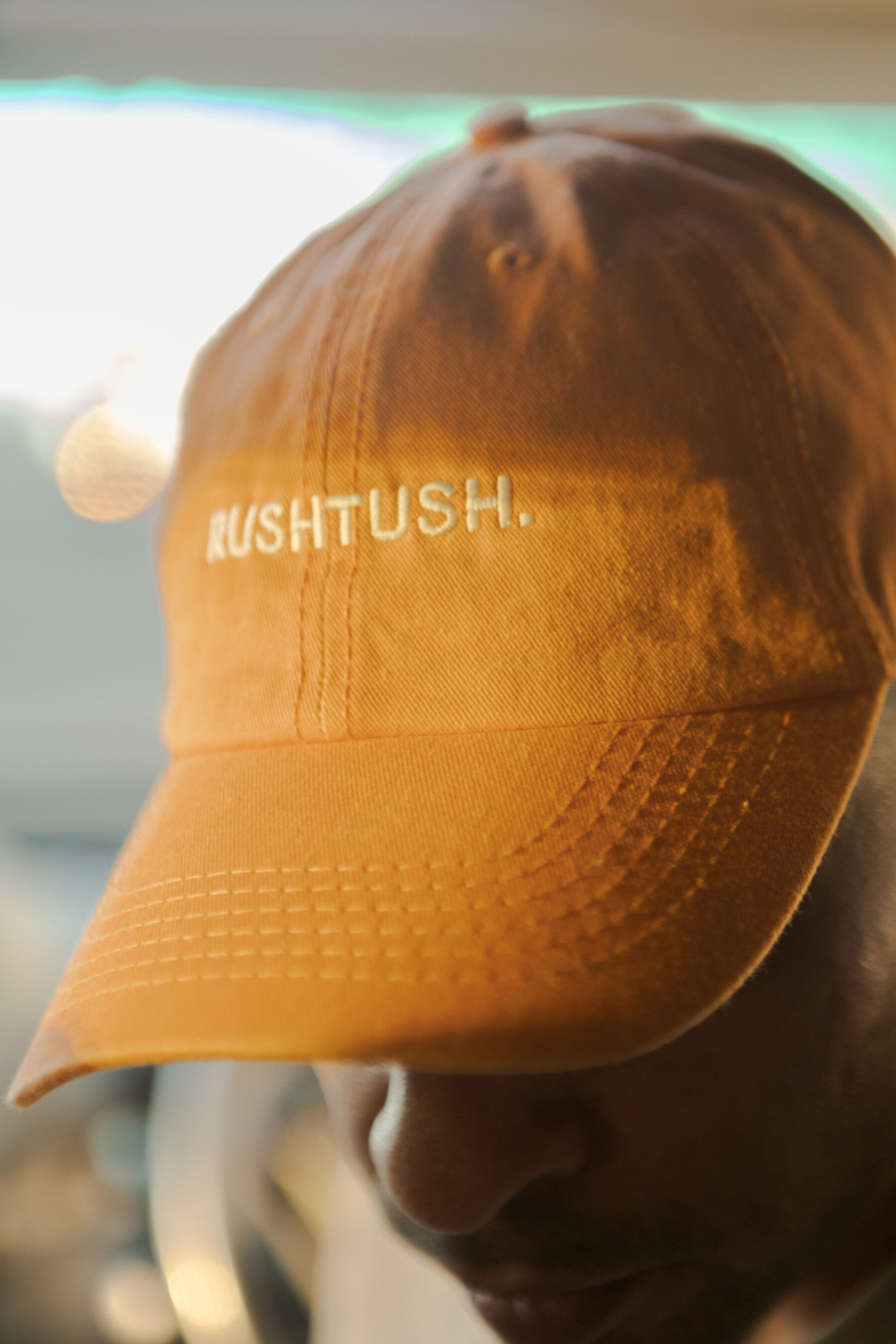 Orange Future So Bright Cap